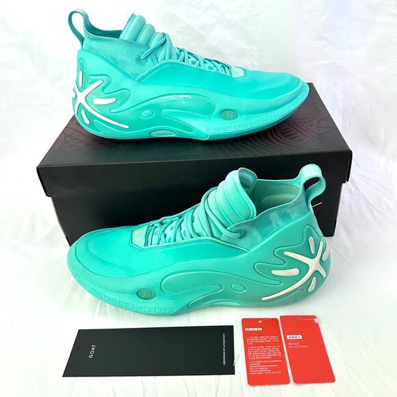 Way of Wade 11 Liberty Teal Green Blue Li-Ning BOOM (ABAU049-14) Size 9.5 main image 7